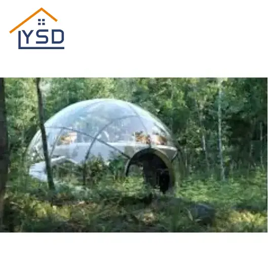 Ett glashus för att komma nära naturen