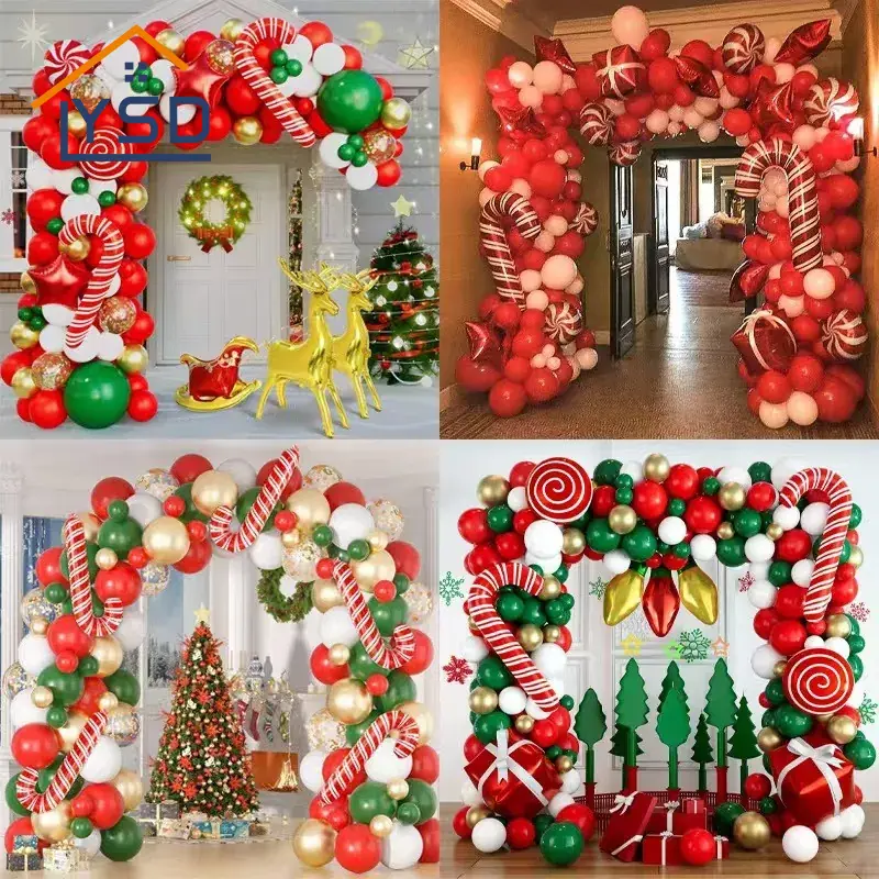 Julballonguppsättning