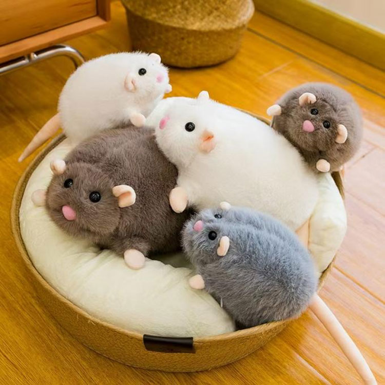 Fancy Mouse Plyschleksak