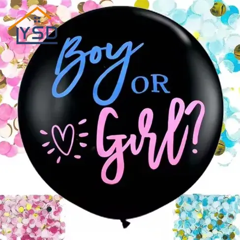 Kön avslöjar ballonger