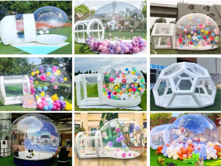 Bubble Inflatable Trampoline