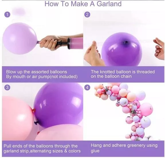 Balloon Arch Birthday Decoration