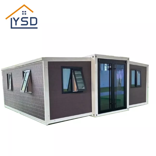 Double-Wing Folding House