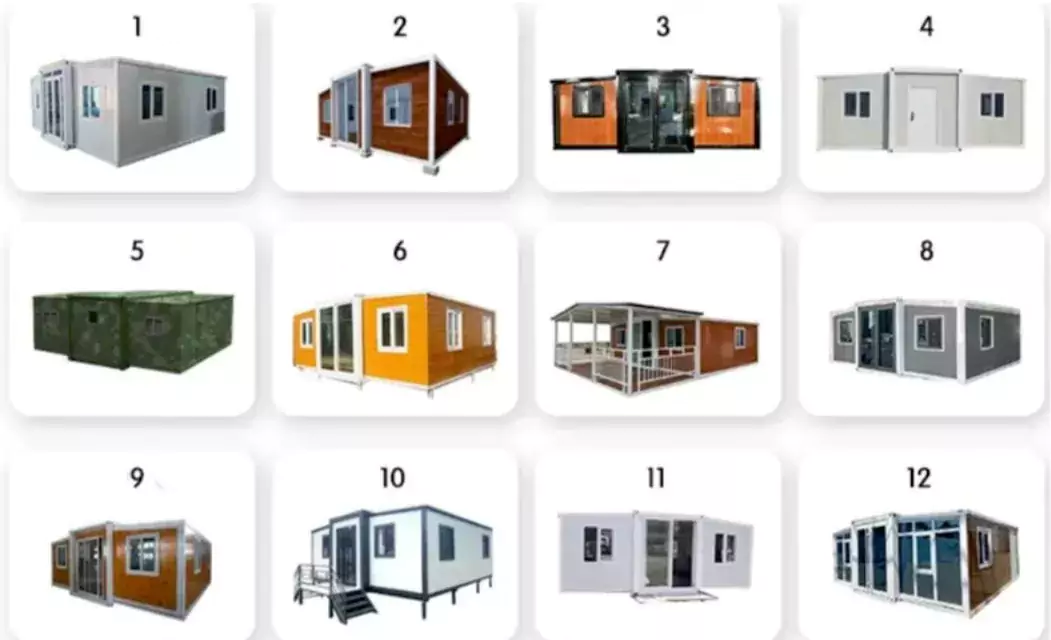 Double-Wing Folding House