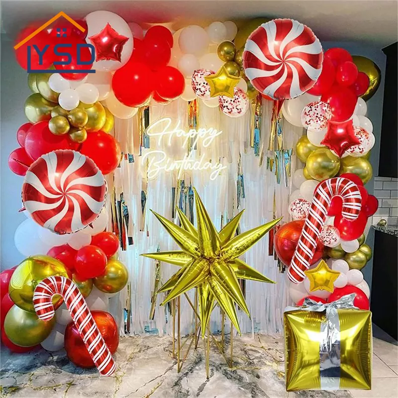 Holiday Decoration Balloon Arch