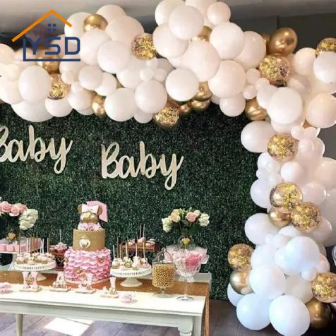 White Wedding Balloon Arch
