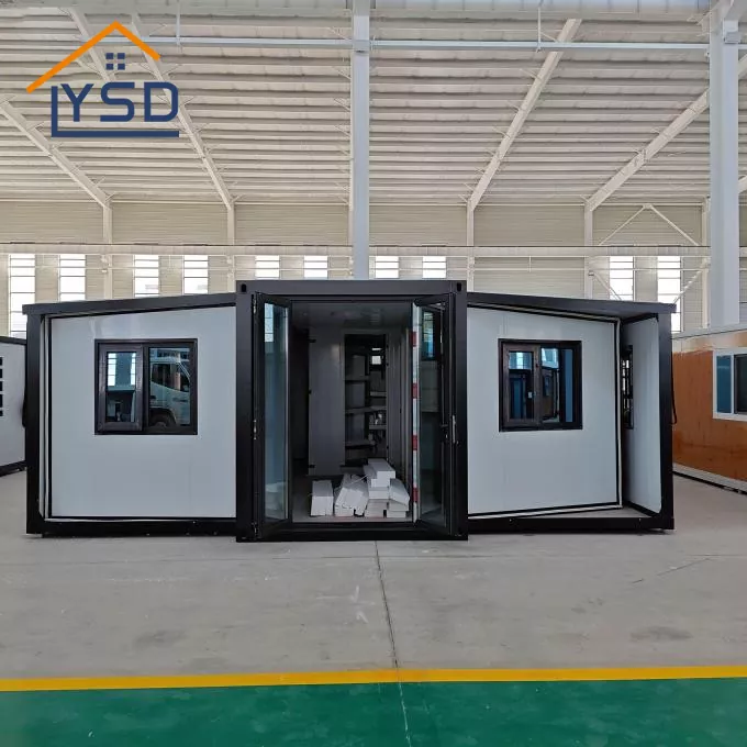 White Expandable Container House