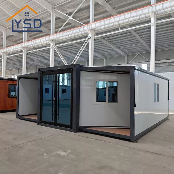 White Expandable Container House