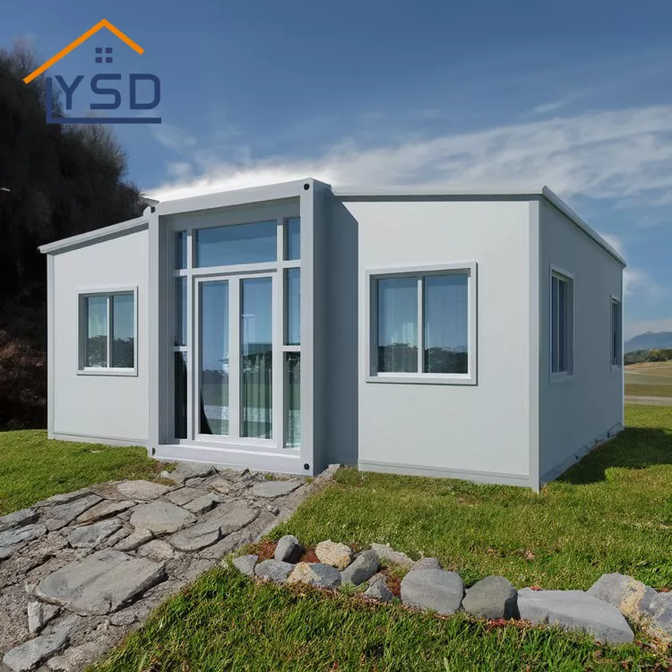 White Expandable Container House