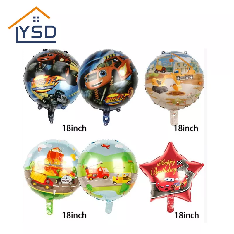 Car Theme Foil Balloon