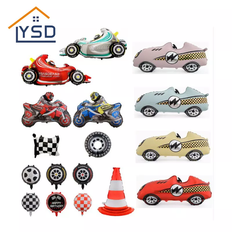 Car Theme Foil Balloon