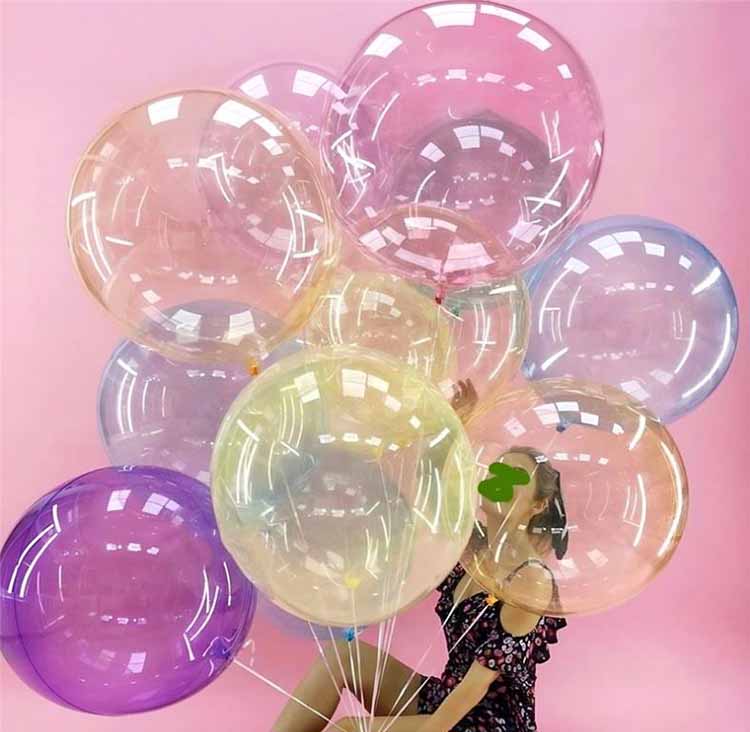 Colorful bobo balloon