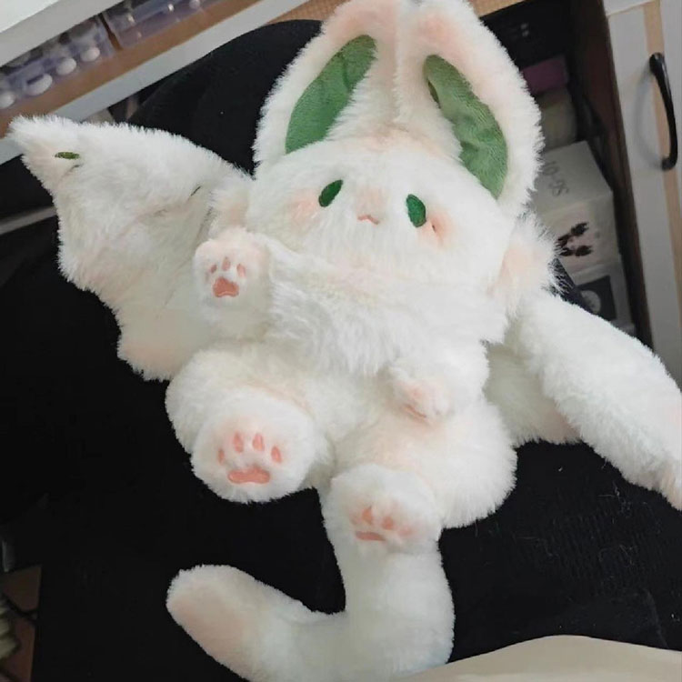 Flying White Rabbit Plush Toy China