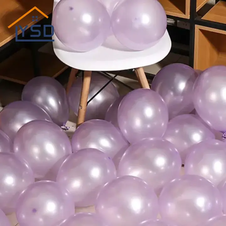 Pearlescent latexballonger