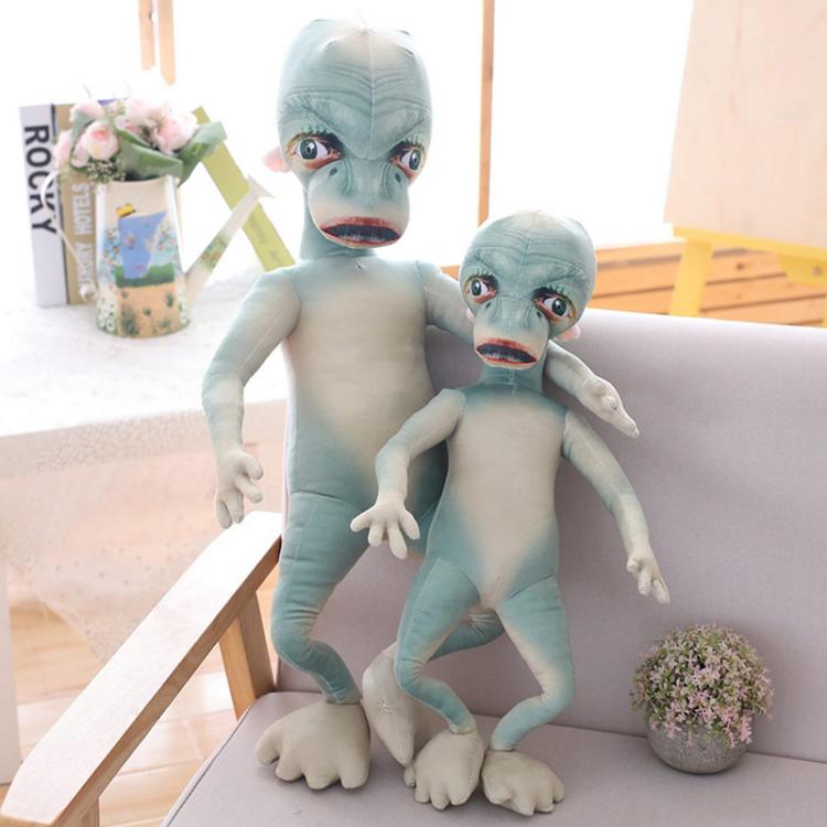 Simulering Alien Plyschleksak